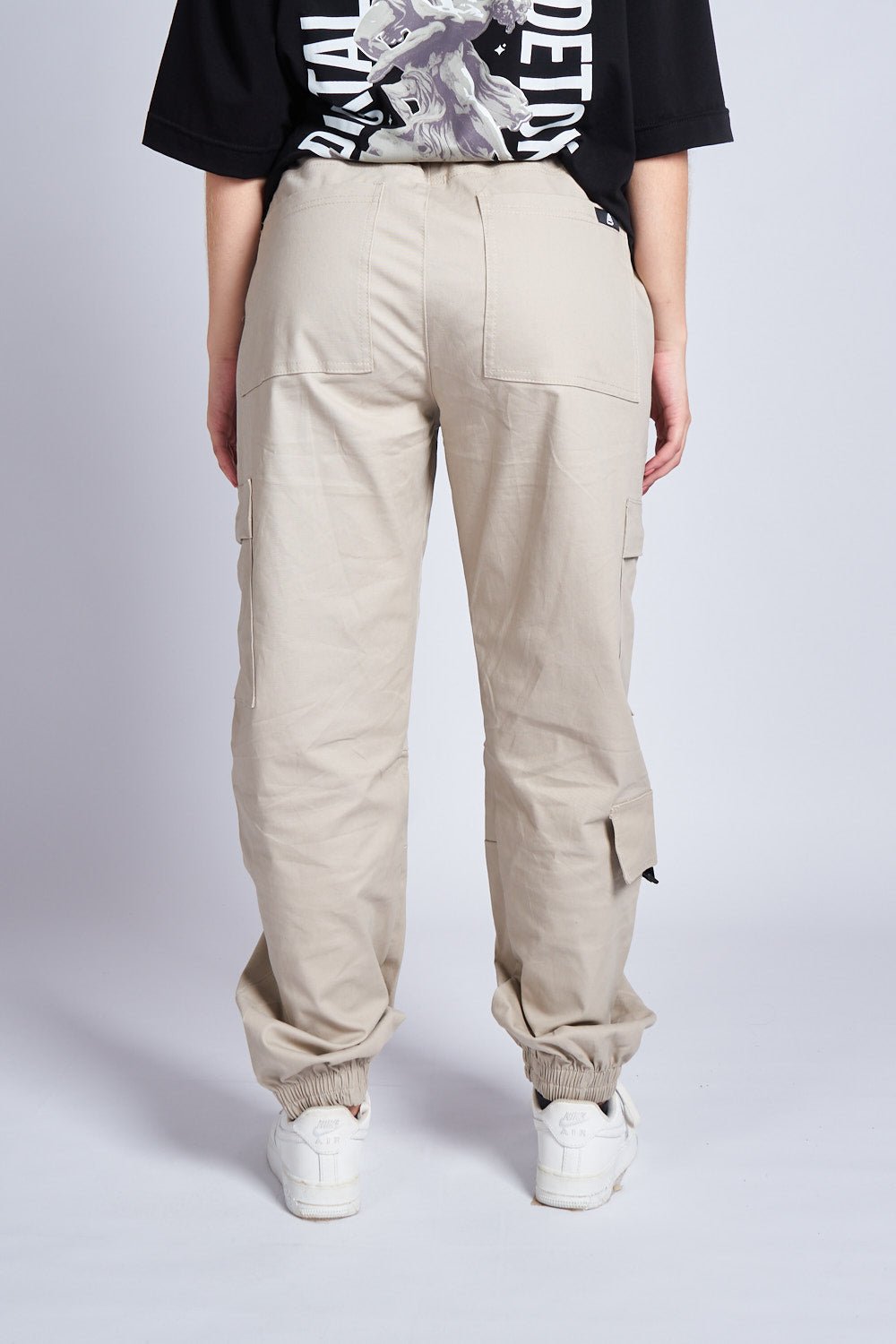 JOGGER CARGO CON PREENSES CAQUI - REDUX CLUB