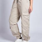 JOGGER CARGO CON PREENSES CAQUI - REDUX CLUB
