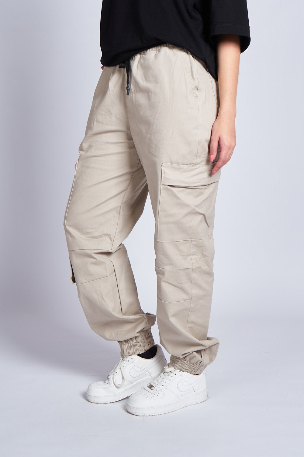 JOGGER CARGO CON PREENSES CAQUI - REDUX CLUB