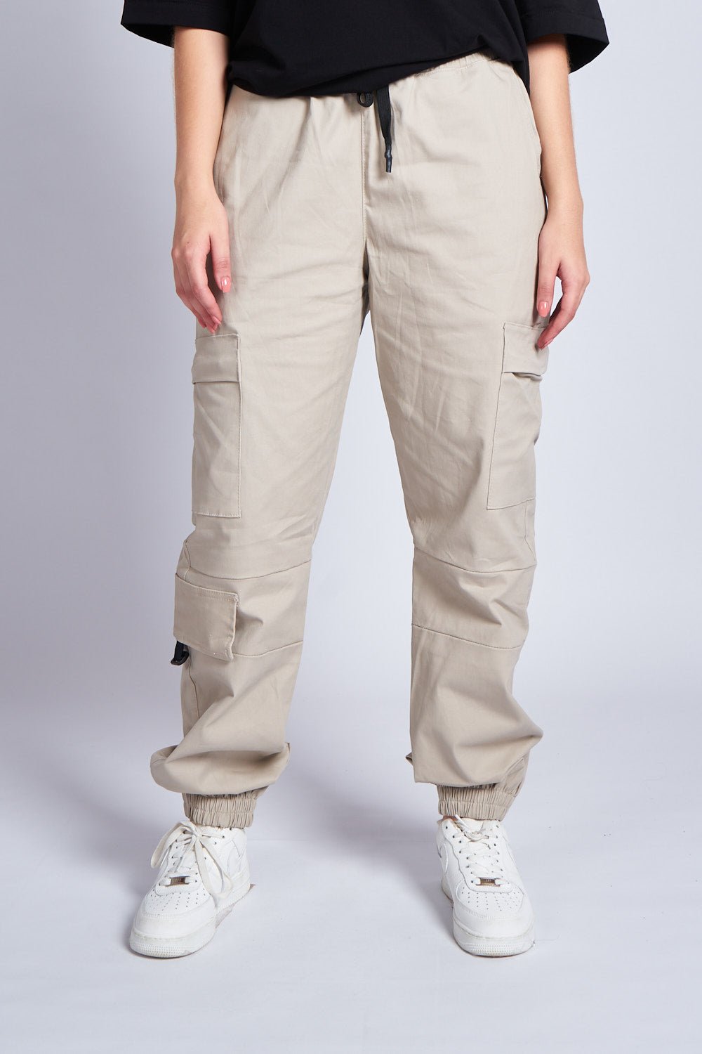 JOGGER CARGO CON PREENSES CAQUI - REDUX CLUB