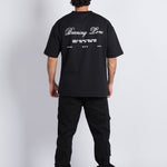 JOGGER CARGO CON PREENSES NEGRO - REDUX CLUB