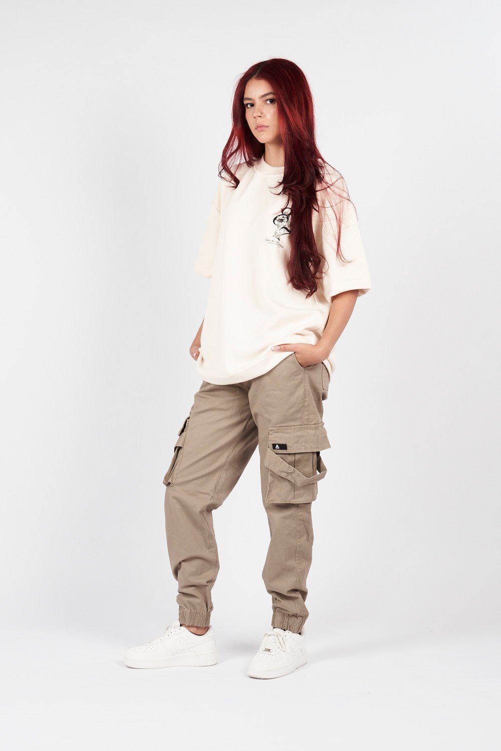 JOGGER CARGO FUELLE Y TIRA CAQUI - REDUX CLUB