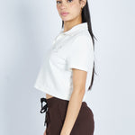 Lounge cropped Polo textura arena
