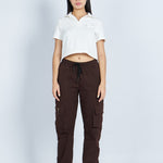 Lounge cropped Polo textura arena