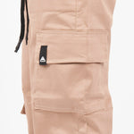 PANTALON CARGO ASIMETRICO BEIGE - CORD & CO