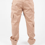 PANTALON CARGO ASIMETRICO BEIGE - CORD & CO