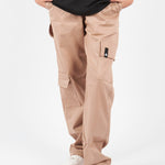 PANTALON CARGO ASIMETRICO BEIGE - CORD & CO