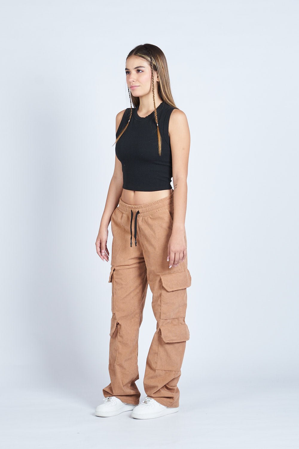 Pantalón Cargo Corduroy CAQUI | Drop 03 |