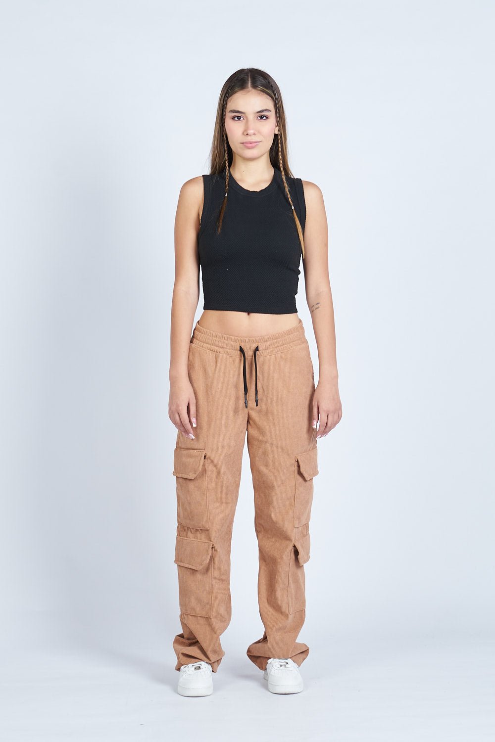 Pantalón Cargo Corduroy CAQUI | Drop 03 |