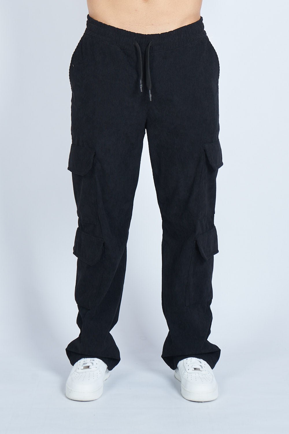 Pantalón Cargo Corduroy NEGRO | Drop 03 |
