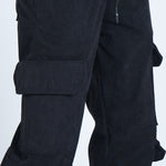 Pantalón Cargo Corduroy NEGRO | Drop 03 |