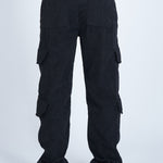 Pantalón Cargo Corduroy NEGRO | Drop 03 |