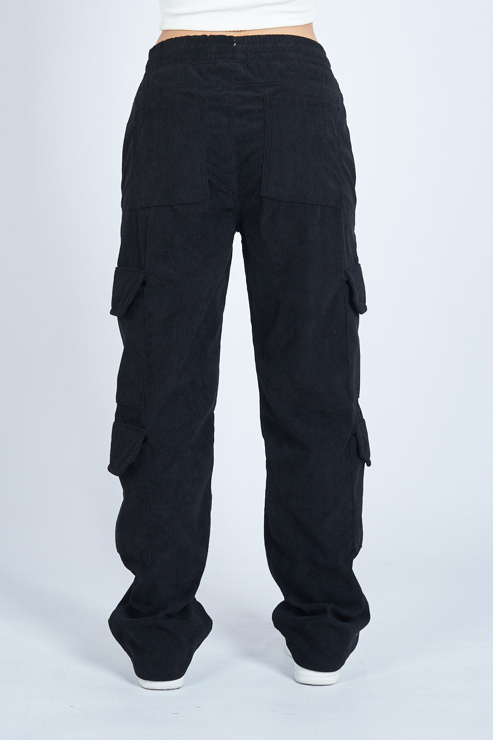 Pantalón Cargo Corduroy NEGRO | Drop 03 |
