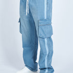 Pantalon cargo DENIM con hiladilla | DROP 03 |