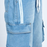 Pantalon cargo DENIM con hiladilla | DROP 03 |