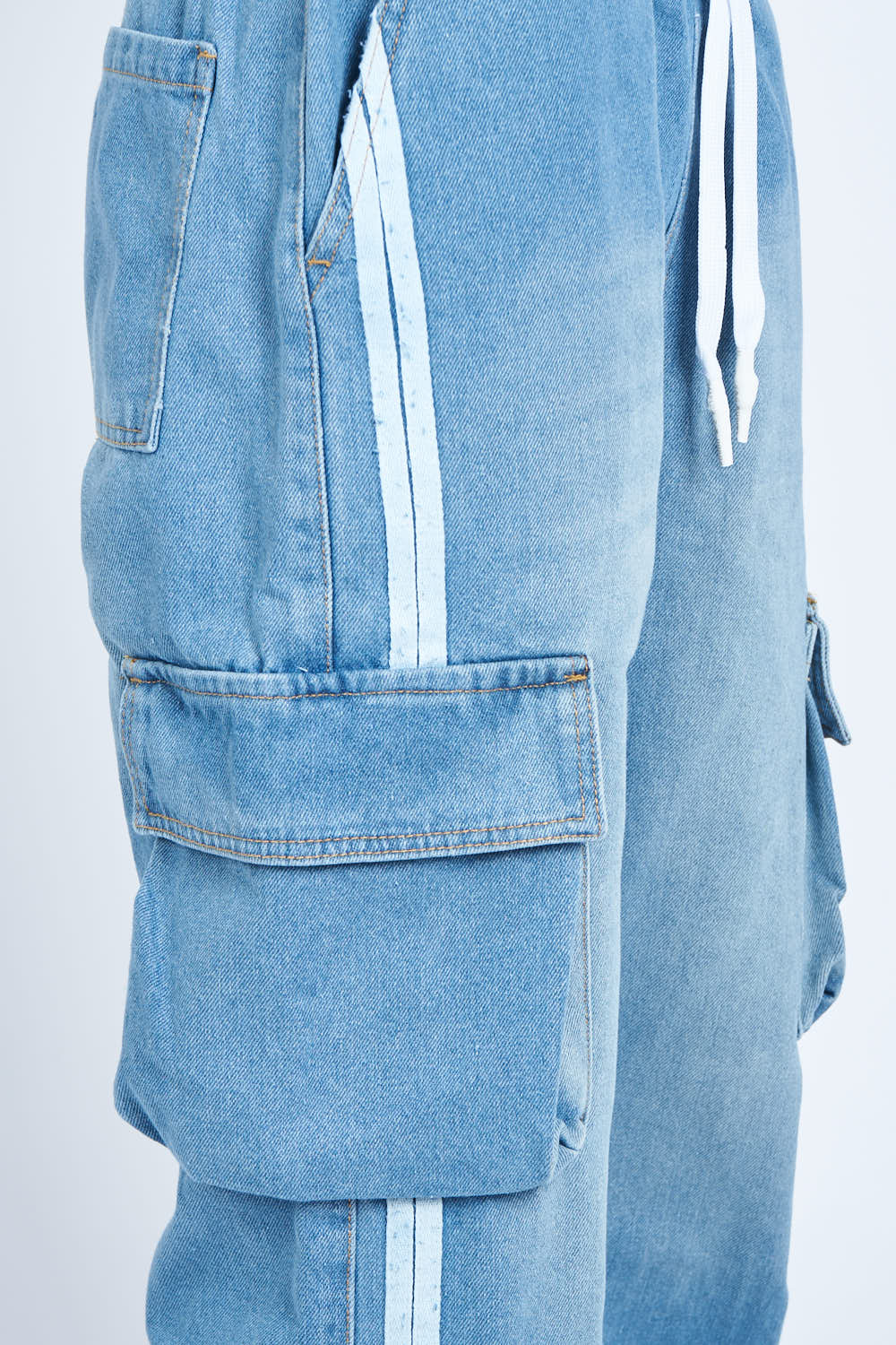 Pantalon cargo DENIM con hiladilla | DROP 03 |