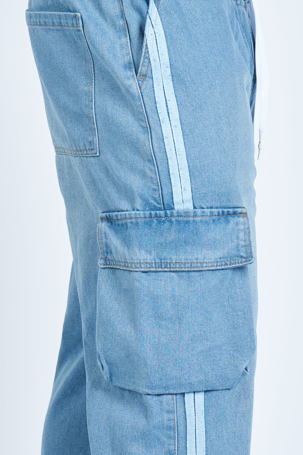 Pantalon cargo DENIM con hiladilla | DROP 03 |