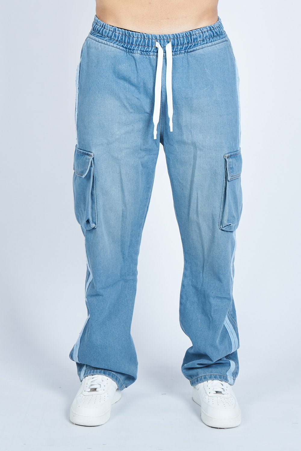 Pantalon cargo DENIM con hiladilla | DROP 03 |