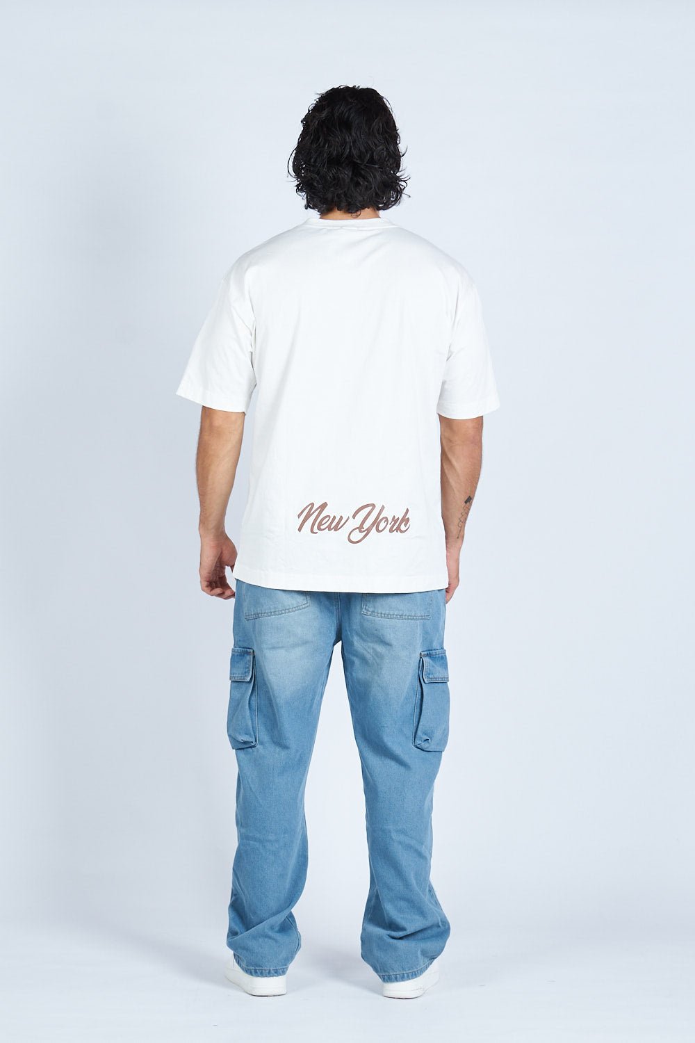 Pantalon cargo DENIM con hiladilla | DROP 03 |