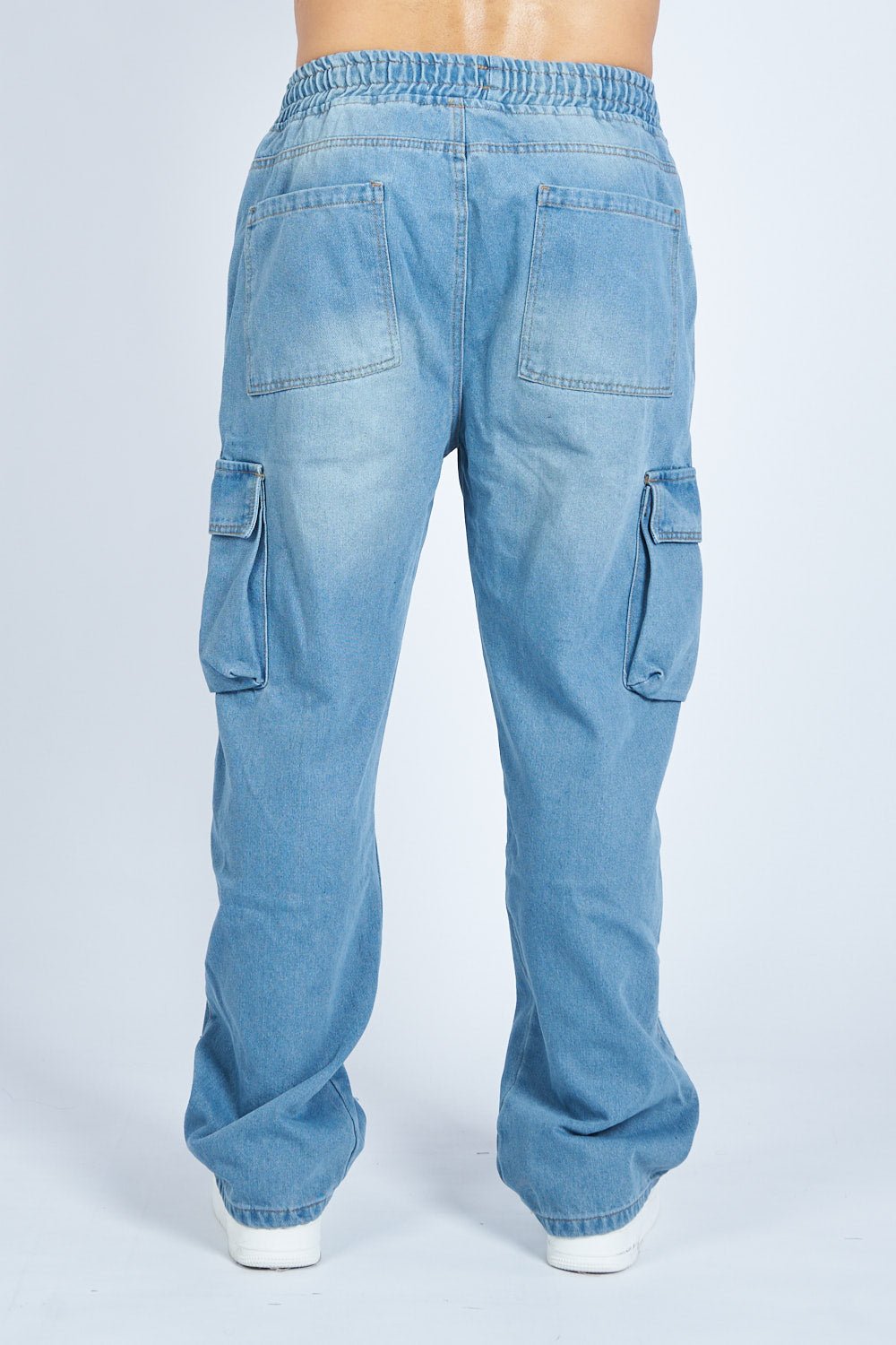 Pantalon cargo DENIM con hiladilla | DROP 03 |