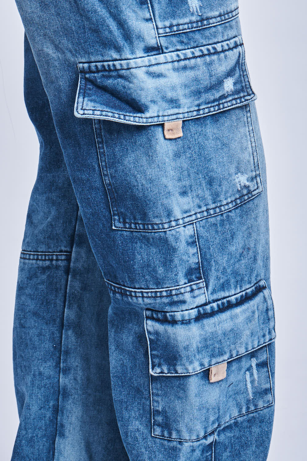 Pantalon cargo denim - drop 01 - 25