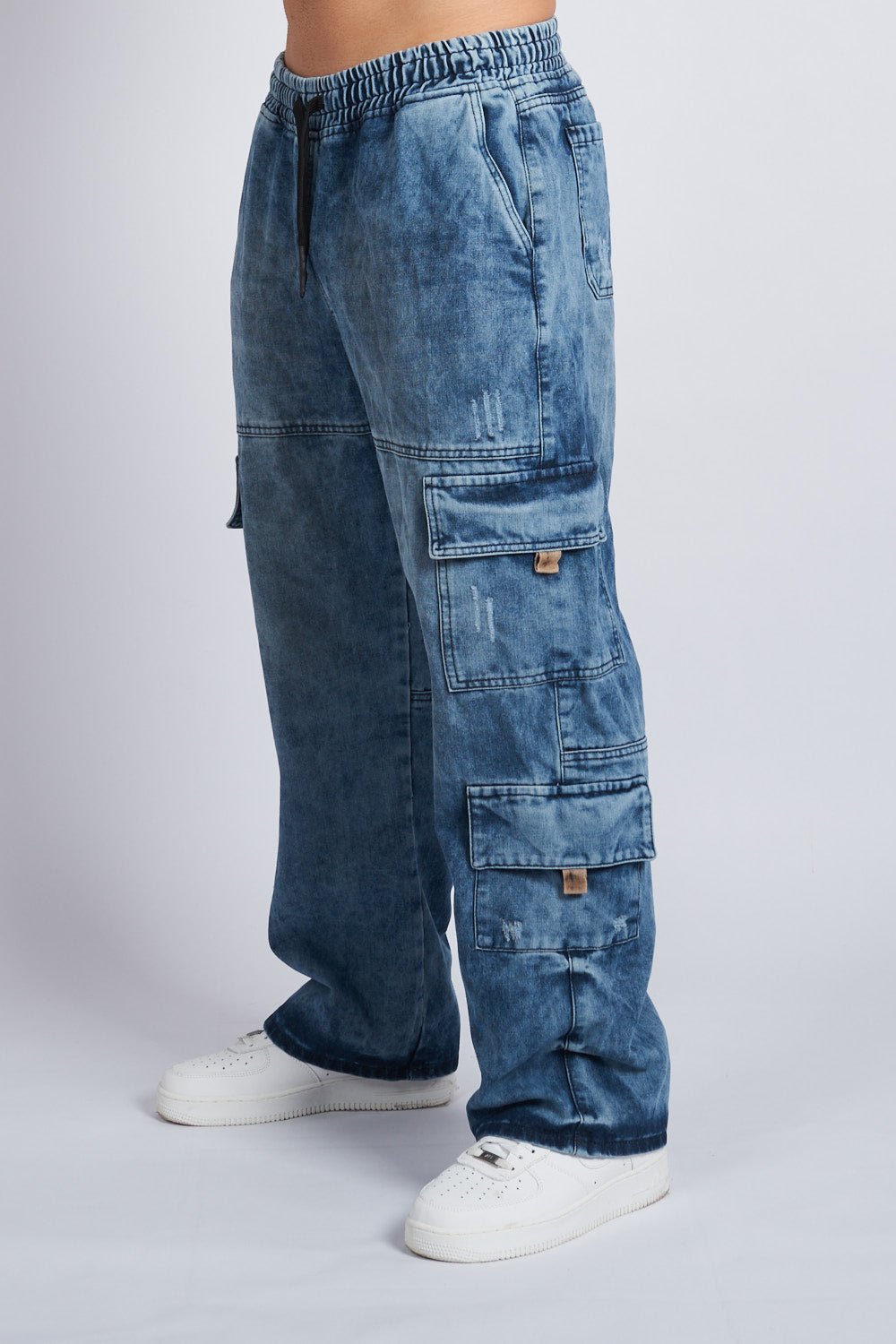 Pantalon cargo denim - drop 01 - 25