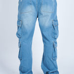 Pantalon Cargo Indigo | Drop 03 |