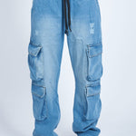 Pantalon Cargo Indigo | Drop 03 |
