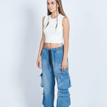 Pantalon Cargo Indigo | Drop 03 |
