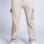 PANTALON CARGO TABLA Y CHARRETERA ARENA - REDUX CLUB