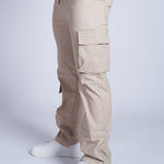 PANTALON CARGO TABLA Y CHARRETERA ARENA - REDUX CLUB