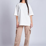 PANTALON CARGO TABLA Y CHARRETERA CAQUI - REDUX CLUB
