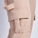 PANTALON CARGO TABLA Y CHARRETERA CAQUI - REDUX CLUB