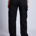 PANTALON CARGO TABLA Y CHARRETERA NEGRO - REDUX CLUB