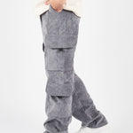 PANTALON CORDUROY GRIS - CORD & CO