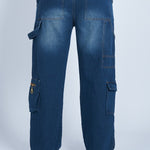 Pantalón denim cargo carpintero
