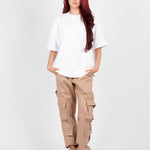PANTALON DOBLE CARGO CARPINTERO BEIGE - CORD & CO