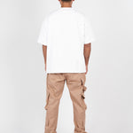 PANTALON DOBLE CARGO CARPINTERO BEIGE - CORD & CO