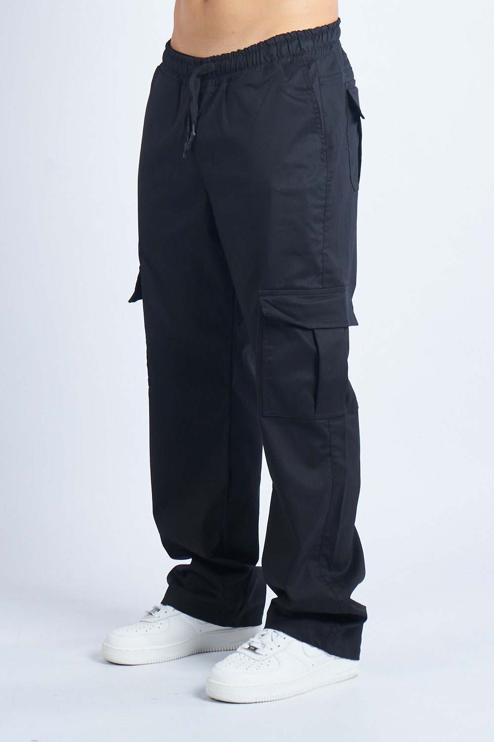 PANTALON ESSENTIAL FORM NEGRO [DROP 0:0]
