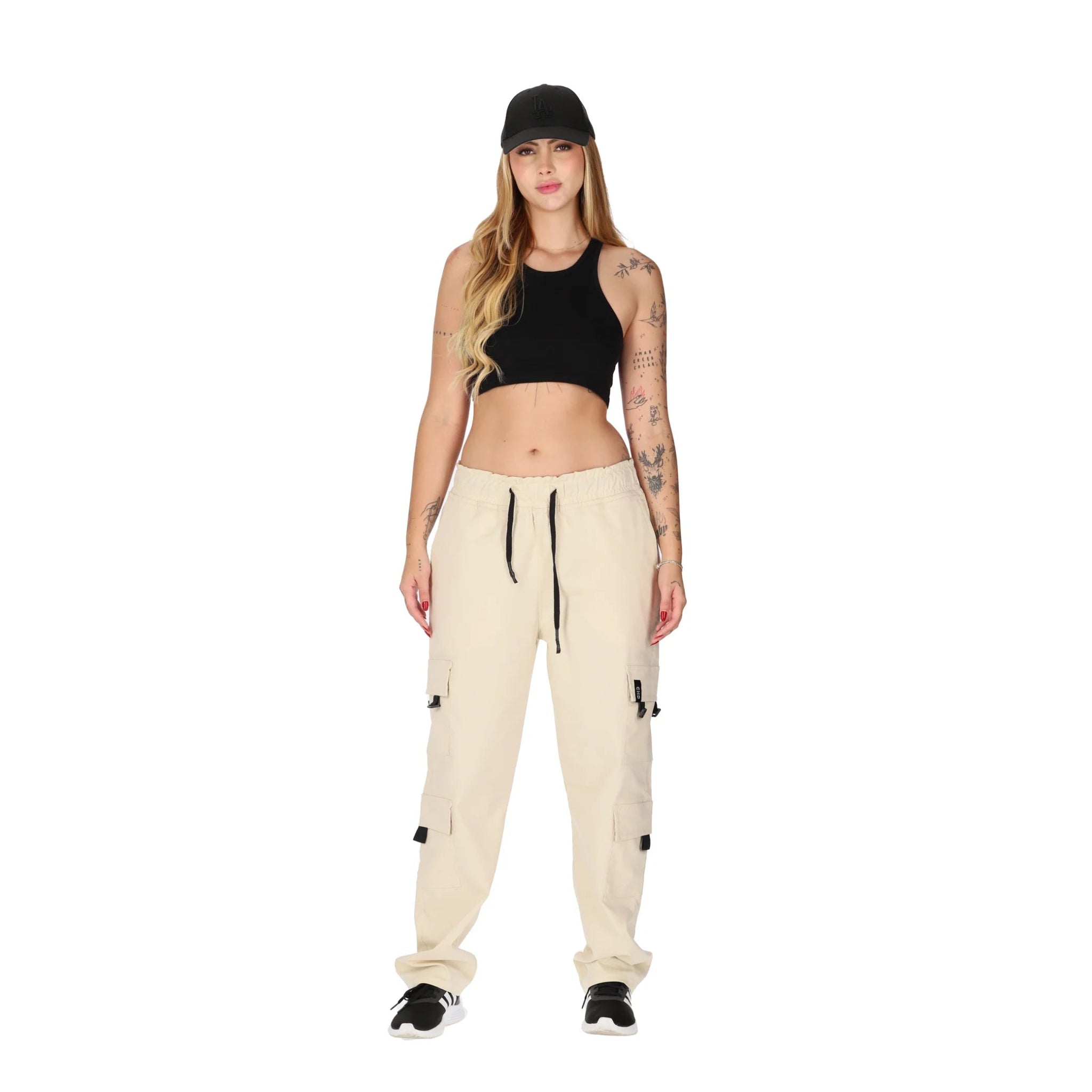 Pantalón doble cargo Arena