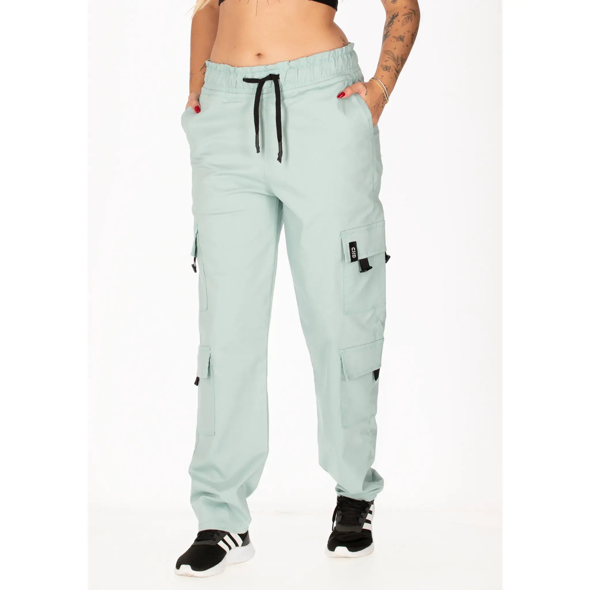 Pantalón doble cargo Verde Malva