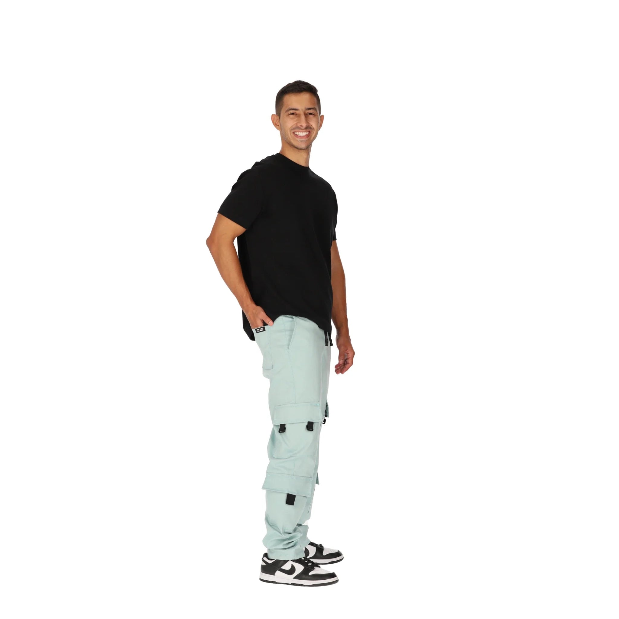 Pantalón doble cargo Verde Malva